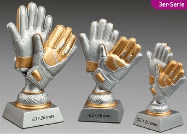Pokalbeispiel Resinfiguren Fußball